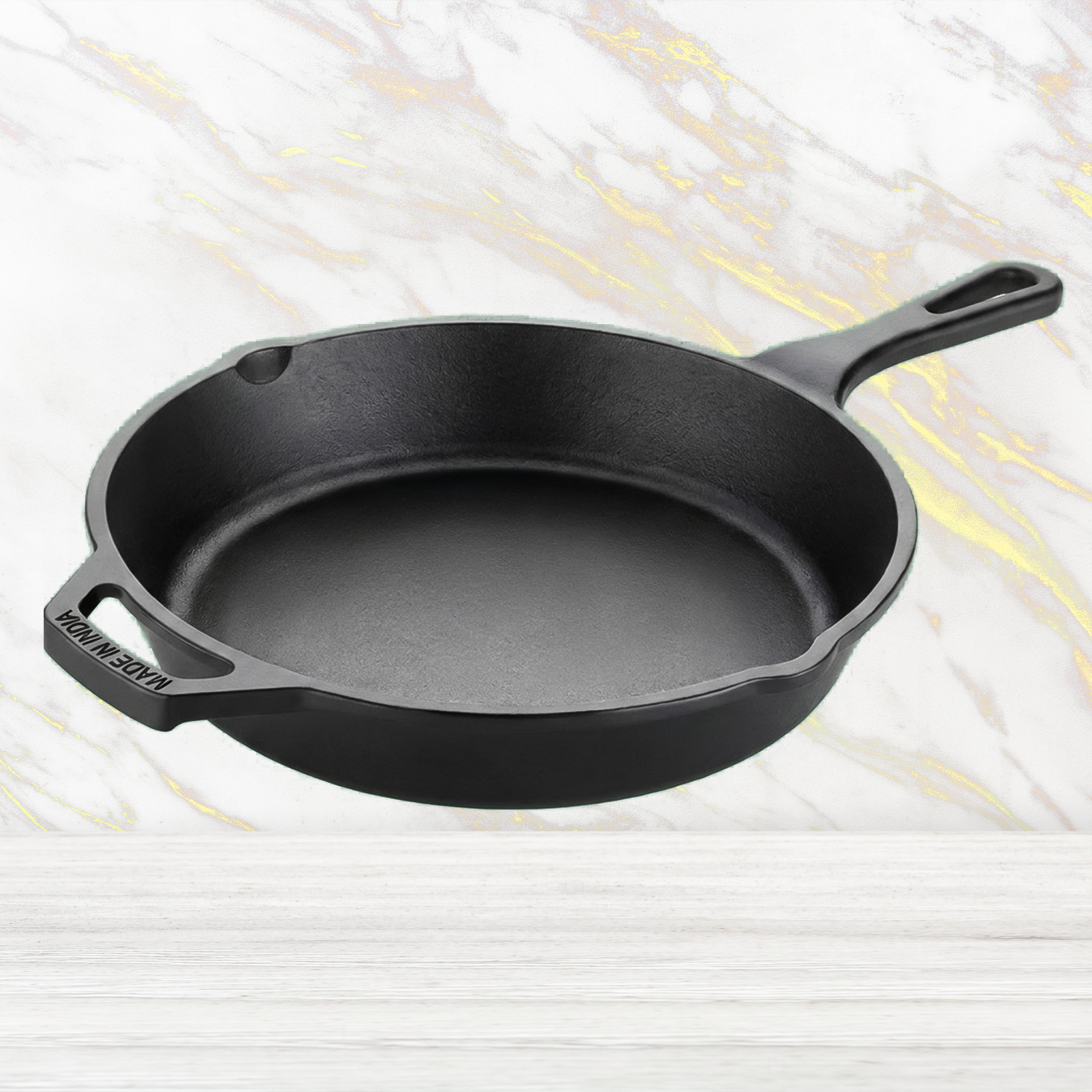 Cast Iron Fry Pan 10 Inches | Heavy-Duty Cast Iron Cooking Pan