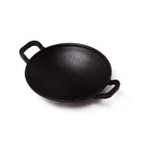 Cast Iron Appachetty - 20CM - 100% Natural & Non-Stick | Pre-Seasoned Oil | Made In India