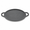 Premium Cast Iron Dosa Tawa [Double Handle] - 33CM - 100% Natural & Non-Stick | Pre-Seasoned Oil | Made In India