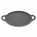 Premium Cast Iron Dosa Tawa [Double Handle] - 33CM - 100% Natural & Non-Stick | Pre-Seasoned Oil | Made In India