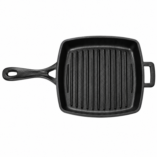 Cast Iron Square Grill pan 25cm