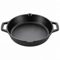 Cast Iron Kadai 10 Inches | Heavy-Duty Traditional Iron Cooking Kadai