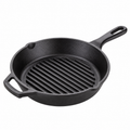 Cast Iron Grill Pan | Heavy-Duty Ribbed Grill & Searing Pan