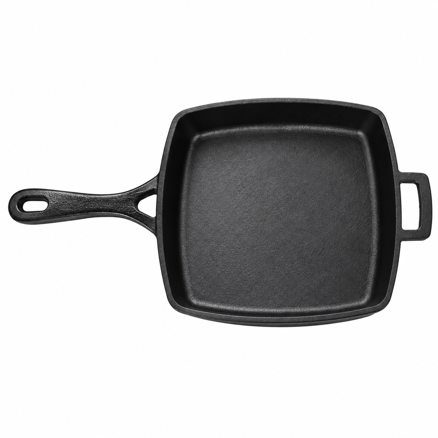Cast Iron Square Fry Pan 25cm